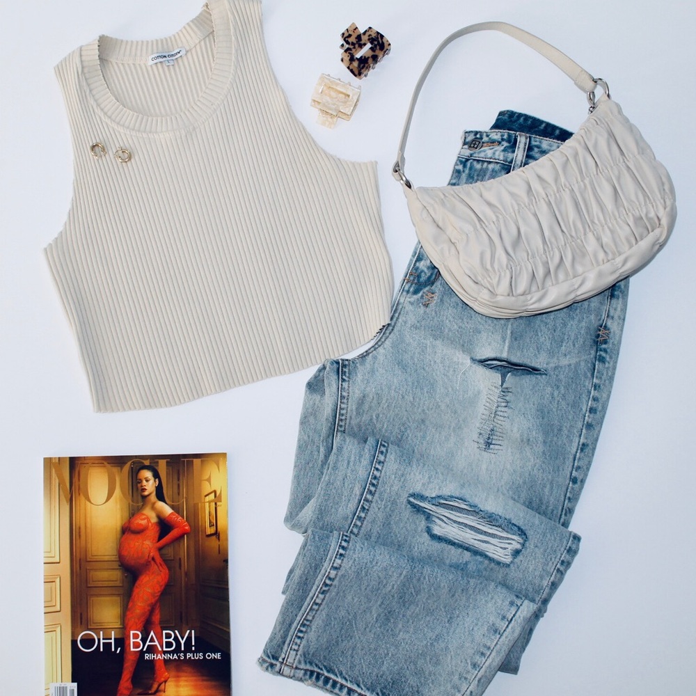 COTTON CITIZEN Ibiza Crop Tank